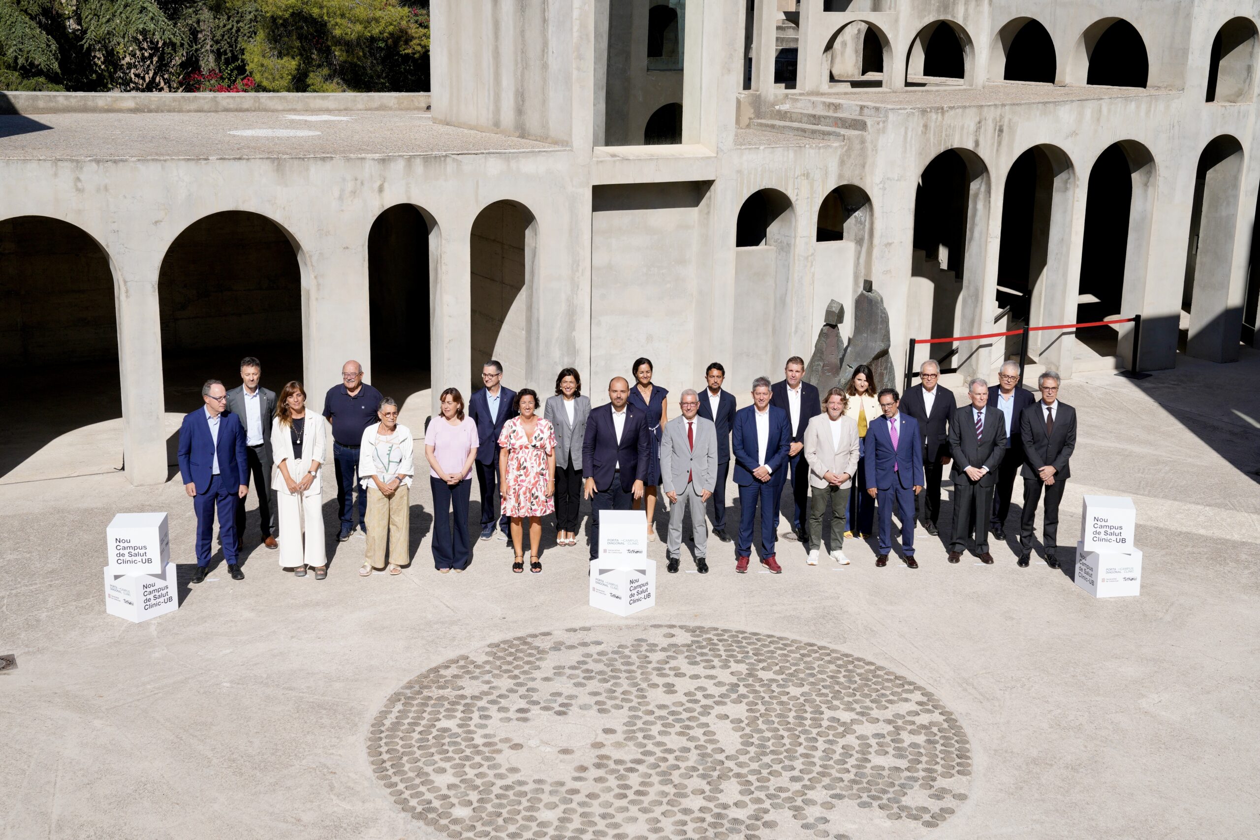 Reunió del Consell General del Consorci Porta Diagonal-Campus Clínic a l'Espai Corberó