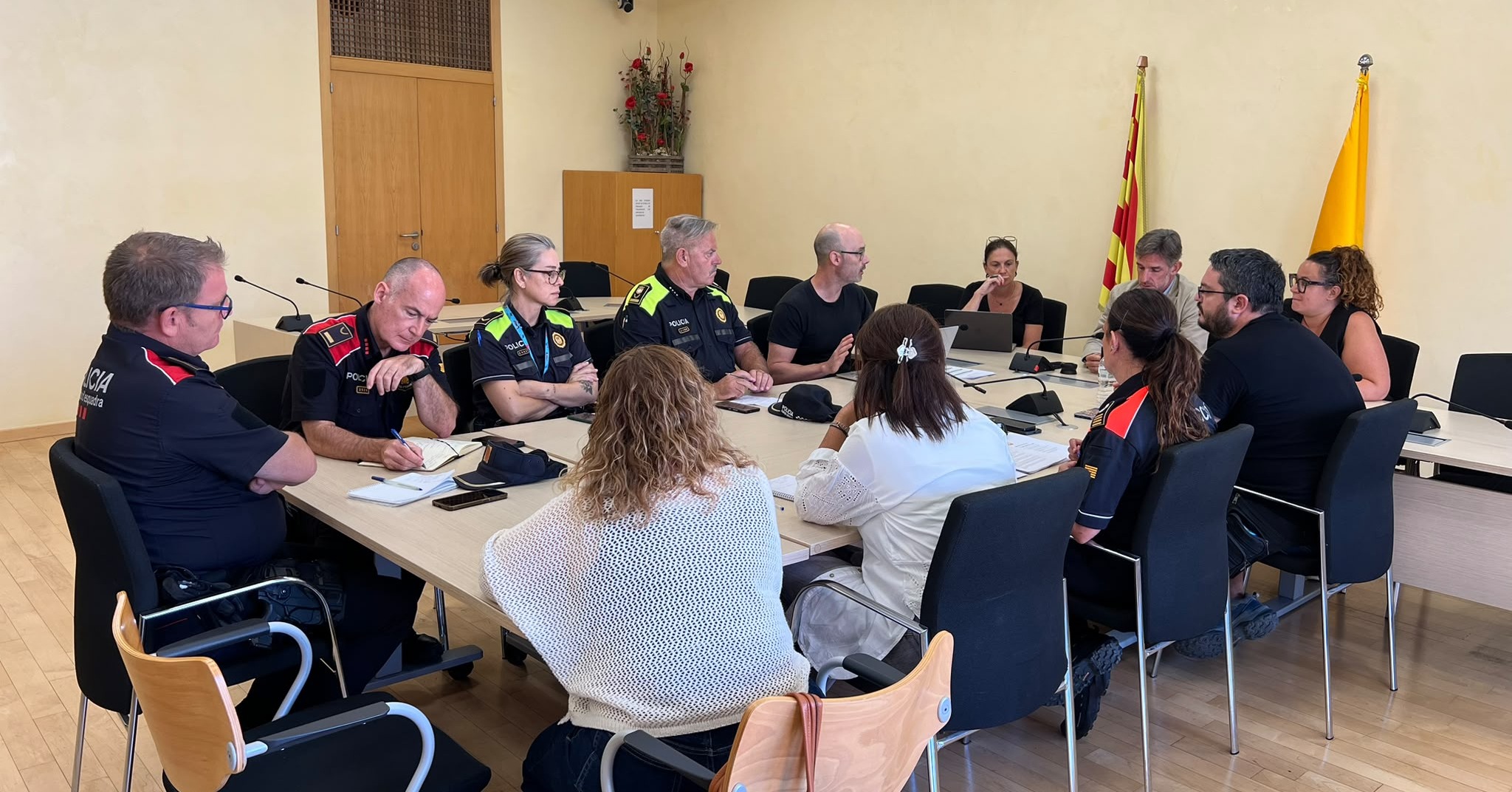 Presentació del dispositiu de seguretat de la Festa Major de Molins de Rei