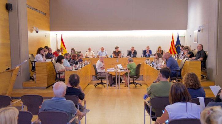 Sessió del Ple municipal del Prat de Llobregat